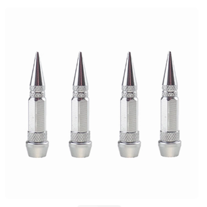 Pièces automobiles modifiées Bullet Head Valve Core 60mm Tire Valve Cap pour Bicycle Motorcycle Universal - Product Image 4