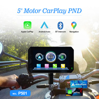 Étanche Moto 5 pouces Extérieur GPS Navigation Carplay Android Auto Stéréo Bluetooth Carplay