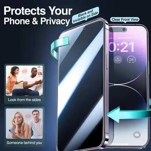 ฟิล์มกันรอยแบบใส 2 ชิ้น พร้อมอุปกรณ์ติดตั้งง่าย สำหรับ iPhone 17 16 Pro Max กระจกนิรภัย พร้อมเครื่องมือติดตั้ง - Product Image 2
