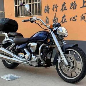 <span class=keywords><strong>Moto</strong></span> <span class=keywords><strong>Lifan</strong></span> V16 American Crown à succès, bicylindre 250, équipée d'une boîte latérale et d'un dossier, Motos à essence - Product Image 6