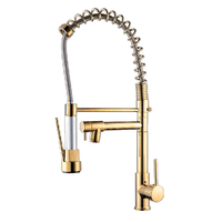 Robinet de cuisine moderne en laiton, 1 poignée, à poser sur comptoir, électroplaqué, avec filtre purificateur d'eau 2-en-1, robinet mélangeur pour eau potable