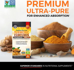 OEM/ODM Curcumina de Cúrcuma de 1500 mg con Bioperina, 95% Curcuminoides para la Respuesta Inflamatoria, Apoyo Articular y Salud Inmunológica - Product Image 3