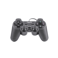 Manette de jeu filaire USB HV-G69 HAVIT, console portable, manette de jeu originale, jeux d'action vidéo, jeux de combat, contrôleur pour joueurs PC