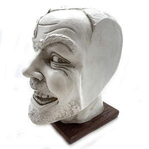 The Shining Bookend Library <span class=keywords><strong>Heres</strong></span> <span class=keywords><strong>Johnny</strong></span> Polyresin Escultura Ornamento Estante de libros Escultura de resina contemporánea - Product Image 2