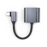 Adaptateur de charge pour casque de jeu haute performance de type C à 3,5 mm pour Samsung iPad Pro, connecteur droit