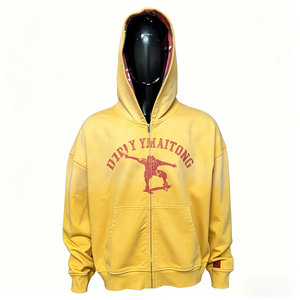Vente en gros de sweats à capuche surdimensionnés en coton 100% lourd, sweats à capuche personnalisés avec logo, sweats à capuche et sweat-shirts pour hommes - Product Image 1