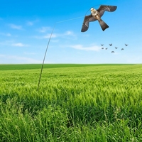 Cerf-volant répulsif anti-oiseaux en forme de faucon, écologique et inoffensif, pour la ferme et la pelouse