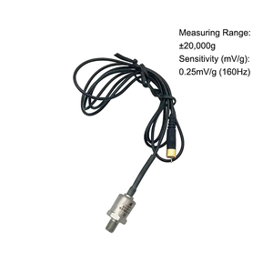 A22G02 20,000g 0.25mV/g (160Hz) เซ็นเซอร์วัดแรงกระแทกขนาดใหญ่ ชนิดแรงดันไฟฟ้าแกนเดียว เซ็นเซอร์วัดความเร่ง IEPE ตัววัดความเร่ง - Product Image 2