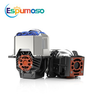 Lentille de projecteur bi-LED Espumoso pour voiture, structure à cinq yeux, 50W pour feux de croisement, 100W pour feux de route, 12V 6500K, pour la modification de lampes de véhicule, fabricant OEM