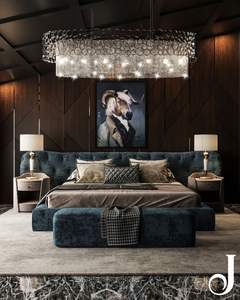 Cadre <span class=keywords><strong>de</strong></span> <span class=keywords><strong>lit</strong></span> moderne <span class=keywords><strong>de</strong></span> luxe en bois rembourré avec <span class=keywords><strong>tissu</strong></span> beige King Size Tête <span class=keywords><strong>de</strong></span> <span class=keywords><strong>lit</strong></span> 150cm Ensemble <span class=keywords><strong>de</strong></span> <span class=keywords><strong>lit</strong></span> Queen Double Size Mobilier <span class=keywords><strong>de</strong></span> chambre à coucher - Product Image 5