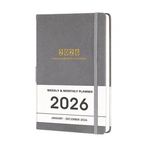 Hot Selling <b>Spiral</b> <b>Bound</b> A5 Eco-Friendly Business Student Planner <b>Notebook</b> Gold Foil Custom Logo High-Value Thick Paper Cover - Product Image 1