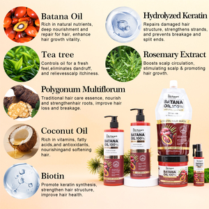 Champú Profesional OEM de Batana Revitalizador del Cuero Cabelludo Sin Sulfatos, Marca Privada, Precio de Fábrica al Por Mayor, Bajo MOQ, Reparación Capilar - Product Image 3