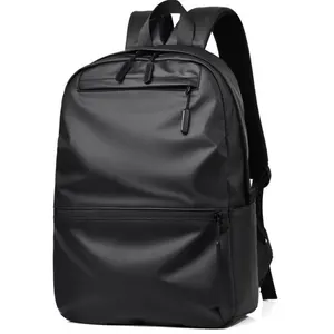 Pu bond leather double shoulder backpack middle school students Teens wholesale school bags for travel