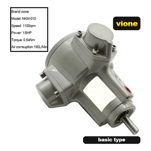 1/8HP 1/6HP 3 피스톤 에어 모터 1/8HP 1/6HP 파워 공압식 툴 믹서 머신 공압 모터 - Product Image 4