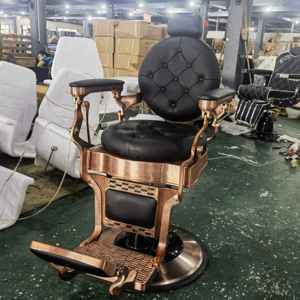 Luxe Moderne Beauté <span class=keywords><strong>Coiffure</strong></span> Accoudoir Rétro Élégant King Styling Classique Hydraulique Meubles Shampooing <span class=keywords><strong>Salon</strong></span> Barber Chair - Product Image 3