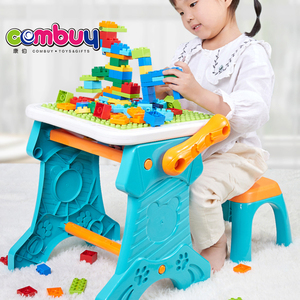Table d'écriture <span class=keywords><strong>pour</strong></span> enfants avec blocs de construction et tableau à dessin - Product Image 5