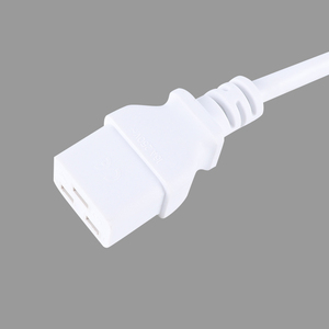 European standard EU 3Pin Power Cable <strong>plug</strong> to IEC320 C13 C15 AC 10A/6A 250V Lead 3Pin cable power extension cord - Product Image 2