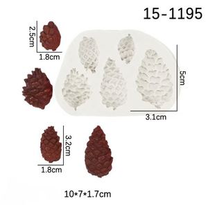 Pine Cone Silicone Mold, Dried Fruit Mold, Chocolate Mold, Mousse <b>Cake</b> Mold, Baking Silicone Mold, DIY Handmade Dessert Decor - Product Image 2