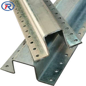Poteau de clôture en acier galvanisé de calibre 11, 9 pieds, en forme de U, pour clôture en <span class=keywords><strong>bois</strong></span> - Vente en gros - Product Image 3