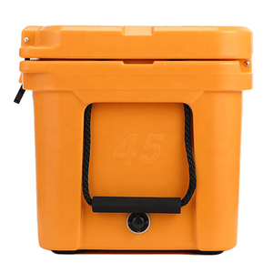 Glacière isotherme de <span class=keywords><strong>camping</strong></span> en plein air rotomoulée en LLDPE de 45 L, glacière en plastique réutilisable, glacière à vin, à nourriture, à canettes, chariot de voyage personnalisé avec dessin animé - Product Image 2