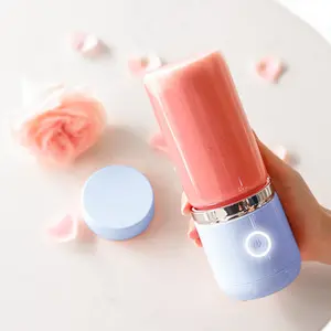 Offre Spéciale 3.7V bleu ciel couleur mélangeur de fruits haute puissance machine à broyer la glace mélangeur portable usb mélangeur à main smoothie presse-agrumes