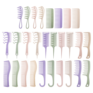 <span class=keywords><strong>Pettine</strong></span> Districante Wanmei in Paglia di Grano Biodegradabile, <span class=keywords><strong>Pettine</strong></span> a Denti Larghi Multifunzionale per lo Styling dei Capelli - Product Image 3