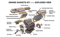 Kit de chaîne de distribution pour Toyota Hilux Tacoma Highlander Moteur 1TR FE 2.0L OE 13559 75030 13506 75040 13561 75030