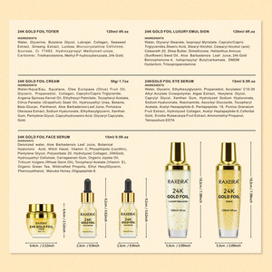Offre Spéciale 24K Gold Anti-âge Ensemble de soins du visage de marque privée soins de la peau sérum pour le visage ensemble de soins de la peau ensemble de sérum pour le visage - Product Image 6