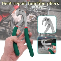 Herramientas de reparación de bordes de guardabarros de coche, accesorios de recuperación de carrocería de aleación para guardabarros, alicates universales para orificios planos