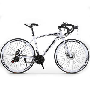 Prix d'usine, <span class=keywords><strong>livraison</strong></span> rapide, vélo de route 700c OEM personnalisé, haute qualité, prix bas, <span class=keywords><strong>course</strong></span>, acier, 21 vitesses, frein à disque, fourche à suspension - Product Image 2