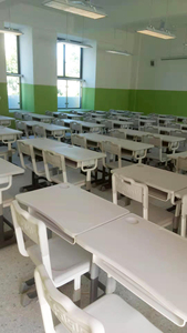 Conjunto <span class=keywords><strong>de</strong></span> Mesa y Silla Individual <span class=keywords><strong>de</strong></span> Plástico <span class=keywords><strong>para</strong></span> Escuela, Silla <span class=keywords><strong>para</strong></span> Aula Universitaria <span class=keywords><strong>para</strong></span> <span class=keywords><strong>Adolescentes</strong></span> - Product Image 4