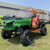 Mini Jeep Buggy Caiteng pour adultes, électrique/à essence, 4x4, transmission automatique, haute vitesse, 2/4 places, véhicule de voyage pour la plage
