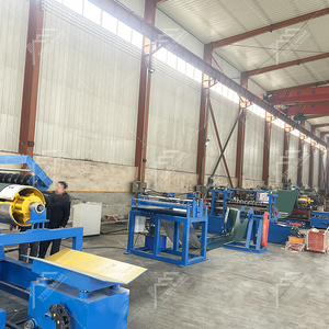 Máquina de estampado de bobinas de acero metálico de 0.3-1.5mm con tecnología moderna popular en Mali, controlada por PLC, con motor hidráulico, bomba de engranajes y rodamientos - Product Image 2