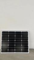 Panneau solaire 50W ETFE étanche pour camping en plein air, camping-car, alimentation portable hors réseau, flexible, entièrement noir