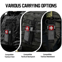 Porte-tourniquet tactique MOLLE personnalisé avec fente pour ciseaux de traumatologie, pochette multifonction pour ceinture de premiers secours pour équipement médical de traumatologie