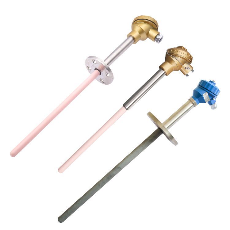 Alta Temperatura alta calidad tipo b corindón sonda termopar tipo k