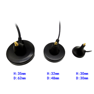 Antenne magnétique 4G, antenne fouet double bande 698 ~ 960Mhz avec base magnétique avec câble RG58 de 5M/16.4ft pour émetteur-récepteur de véhicule - Product Image 6