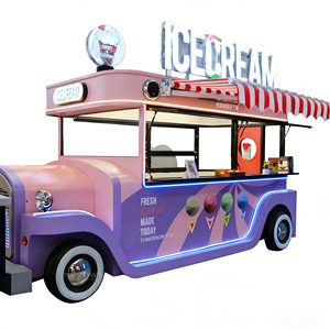 Affordable stainless steel food cart, electric food cart <b>trailer</b>, suitable for hot dogs and <b>other</b> items. - Product Image 1