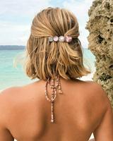 Ensemble de 20 pinces à cheveux en perles de qualité supérieure, barrettes à cheveux en résine acrylique tendance, épingles à cheveux pour femmes et filles - F