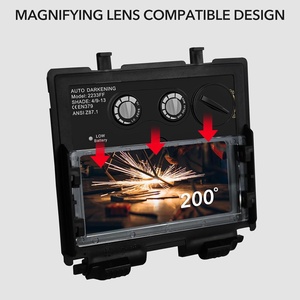 Lot de 2 lentilles grossissantes 2.0 dioptries pour casque de soudage, accessoire de protection oculaire, lentilles de correction 1.0/1.5/2.5/3.0 dioptries - Product Image 3