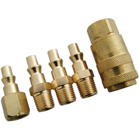 Raccord rapide en laiton 1/4 NPT pour tuyau de ligne d'air