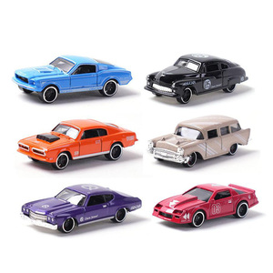 <span class=keywords><strong>Coches</strong></span> Clásicos de Metal Fundido a Presión, Modelo de Coche en Miniatura de Aleación 1:64, Juguete para Niños - Product Image 4