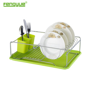 Wholesale custom single layer dish kitchen storage rack shelves - Product Image 1