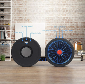 ลำโพงบลูทูธรูปร่างยางแบบพกพาพร้อมไฟ LED สีสันสดใสและเบสลึกสำหรับใช้งานกลางแจ้ง - Product Image 4