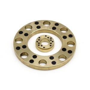 Rondelle de butée mince et solide JTW, intégrée, autolubrifiante, résistante à l'usure, pièces de moteur lubrifiantes pour machines - Product Image 1