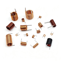 Bobine d'inductance à noyau d'air personnalisée, enroulement de fil de cuivre, courant élevé, faible DCR, noyau en manganèse/nickel/magnésium, OEM ODM, pour recharge de VE