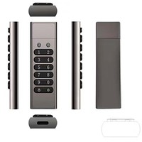 Unidad flash USB segura Hardware Contraseña Memory Stick Cifrado Pen Drive USB Stick 3,0 32GB 64GB 128GB 256GB USB cifrado