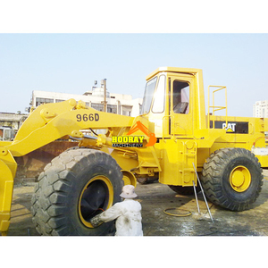 รถตักล้อยาง CAT 966E 966F 966D มือสองขายดี สำหรับ CAT 966G รถตักล้อยางมือสองจากญี่ปุ่น พร้อมปั๊มไฮดรอลิก Kawasaki ในเซี่ยงไฮ้ - Product Image 1
