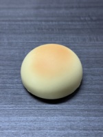 Jouet Squishy à texture réaliste et à remontée lente, mini pain rond à presser pour soulager le stress