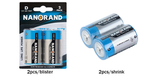 Batterie au zinc de taille D R20 1,5 V, norme OEM, fournie par l'usine - Product Image 4